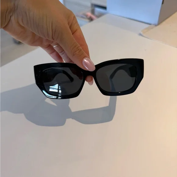 Jimmy Choo Black Sunglasses - Picture 3 of 5